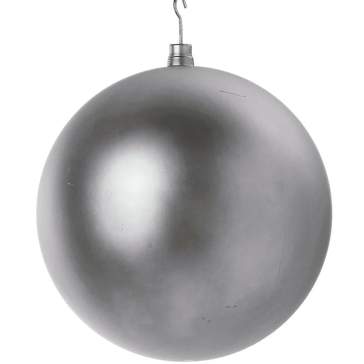 Online DecoWoerner Weihnachtskugel XXL Matt, 50 Cm silber
