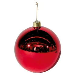 Online DecoWoerner Weihnachtskugel XXL Glänzend, 30 Cm rot