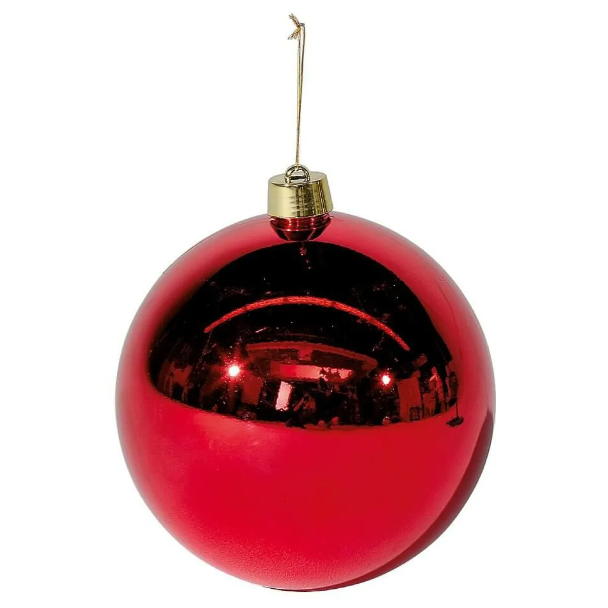 Online DecoWoerner Weihnachtskugel XXL Glänzend, 30 Cm rot