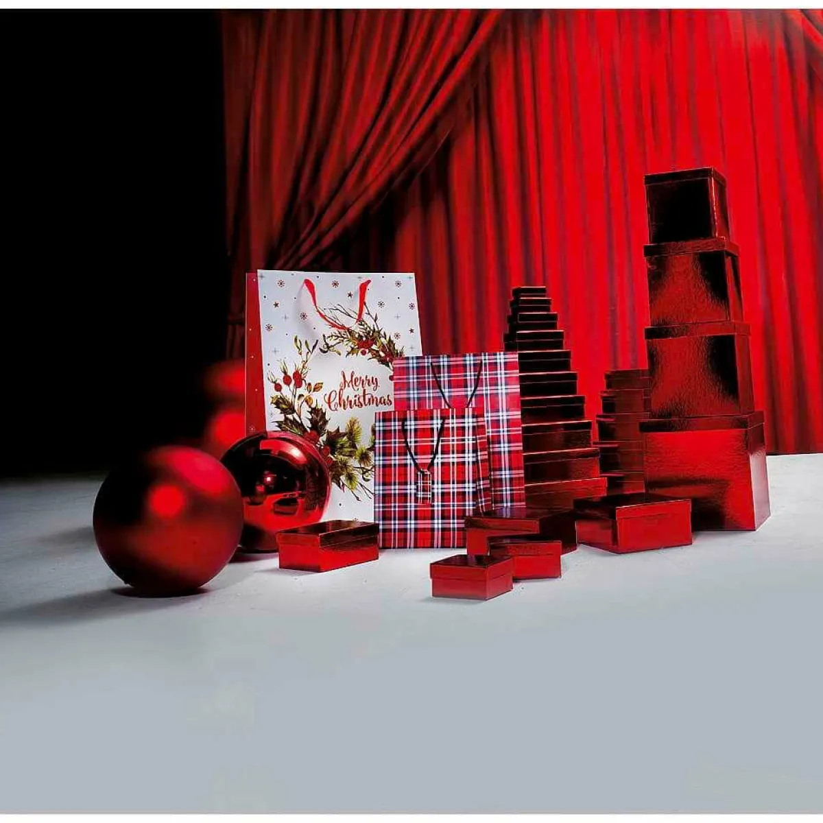 Clearance DecoWoerner Weihnachtskugel XXL Matt, 30 Cm rot