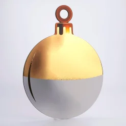Hot DecoWoerner Weihnachtskugel-Display 51 X 67 Cm Gold weiß