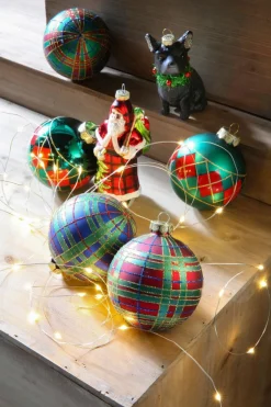 Outlet DecoWoerner Weihnachtskugelhänger "Weihnachtsmann" 12,5 Cm rot