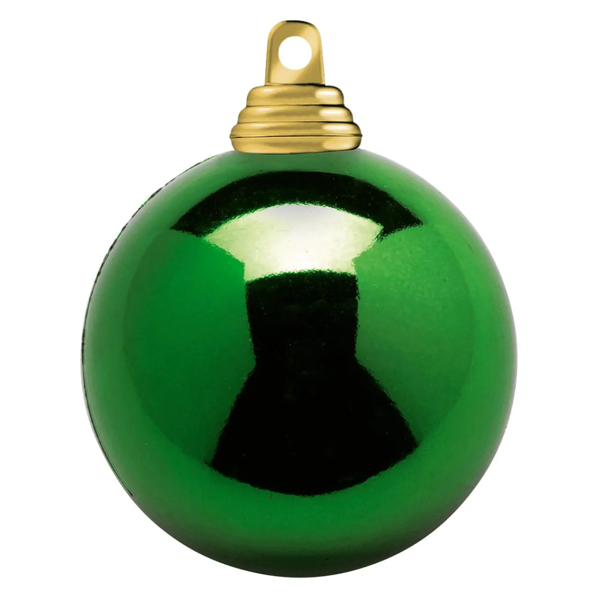 Clearance DecoWoerner Weihnachtskugeln Aus Schwer Entflammbarem Kunststoff Glänzend grün