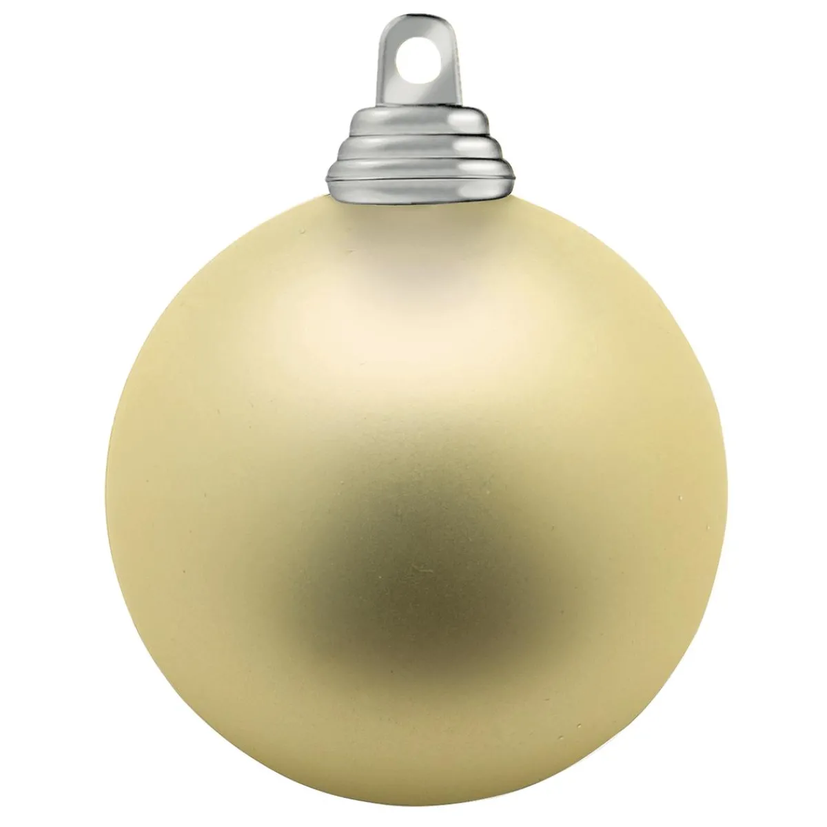 Clearance DecoWoerner Weihnachtskugeln Aus Schwer Entflammbarem Kunststoff Champagner Matt gold