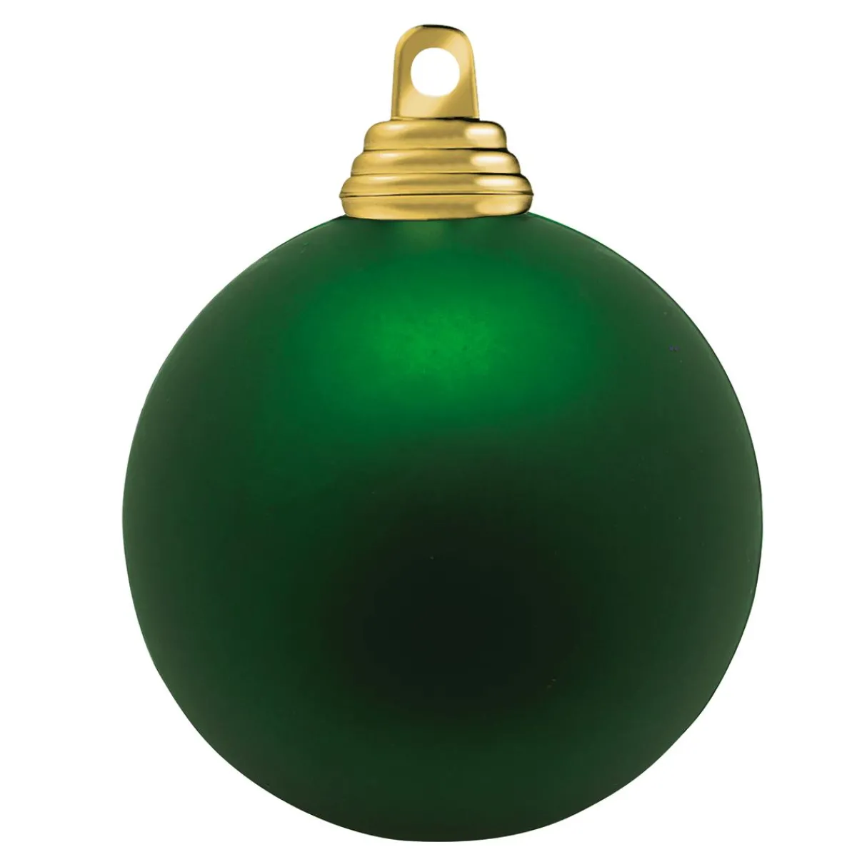 New DecoWoerner Weihnachtskugeln Aus Schwer Entflammbarem Kunststoff Matt grün