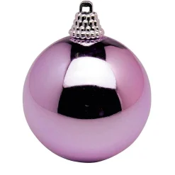 Best DecoWoerner Weihnachtskugeln Glänzend 6 Cm violett