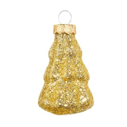 Clearance DecoWoerner Weihnachtskugel-Set Aus Glas 9 Stück In Der Box gold
