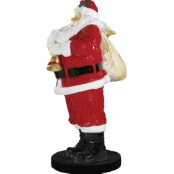 Hot DecoWoerner Weihnachtsmann Aus Fiberglas 180 Cm rot