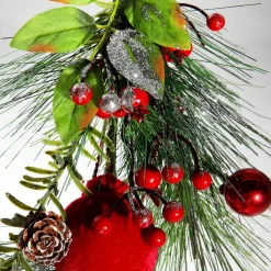 New DecoWoerner Weihnachtsranke 150 Cm mehrfarbig