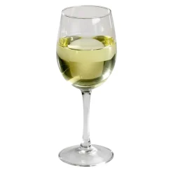 Clearance DecoWoerner Weißwein Glas Langstielig-Lebensmittel-Attrappe 20 Cm gelb