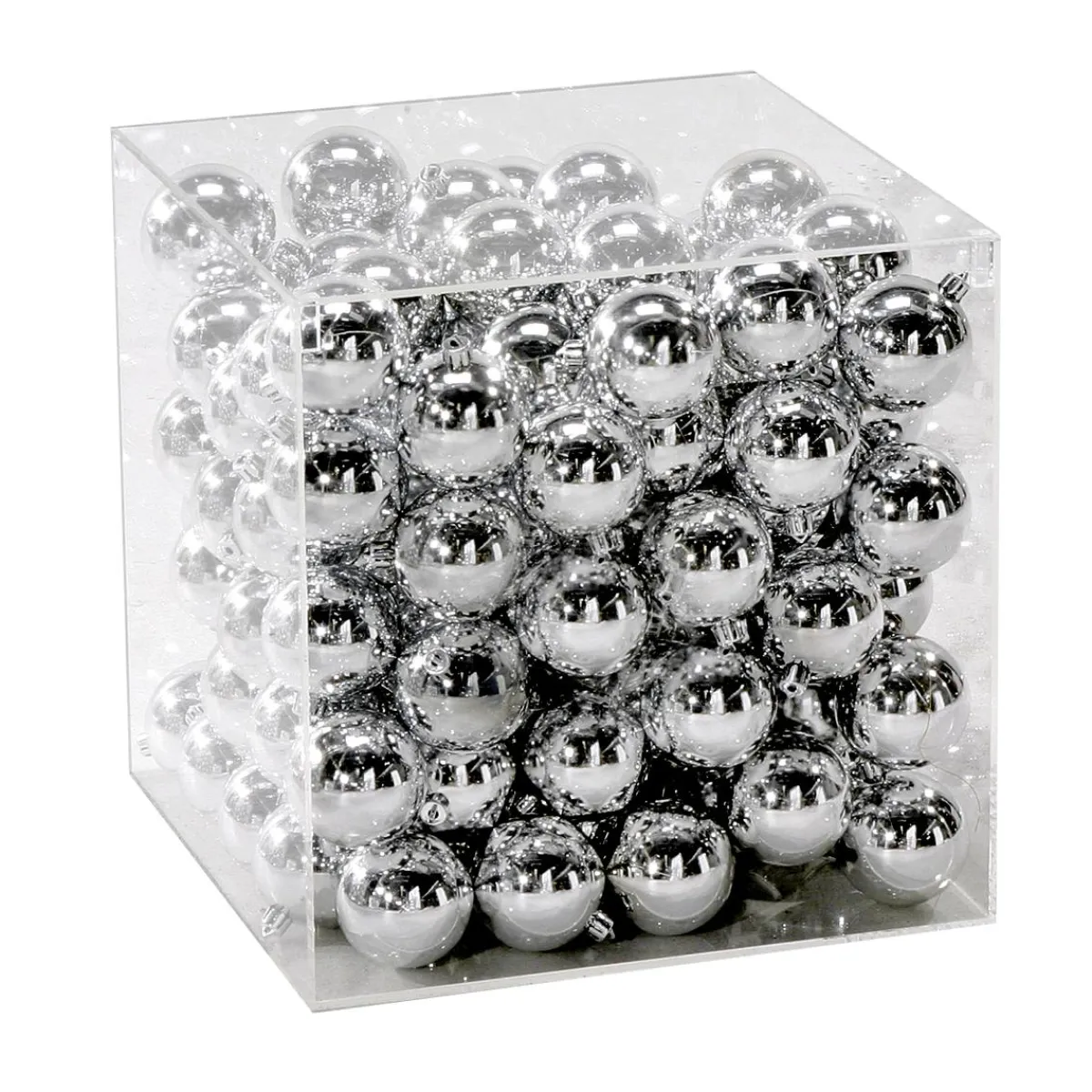 DecoWoerner Würfelbox Mit Deckel 40 X 40 Cm transparent