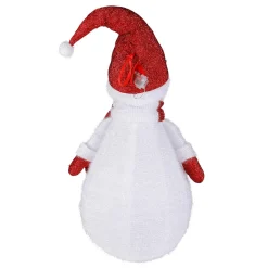 Clearance DecoWoerner XL Schneeman Aus Polyester 120 Cm weiß