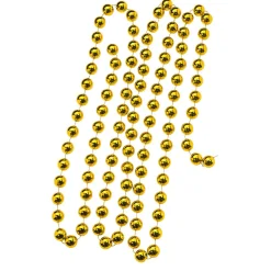 Sale DecoWoerner XXL Deko Perlenkette 270 Cm gold