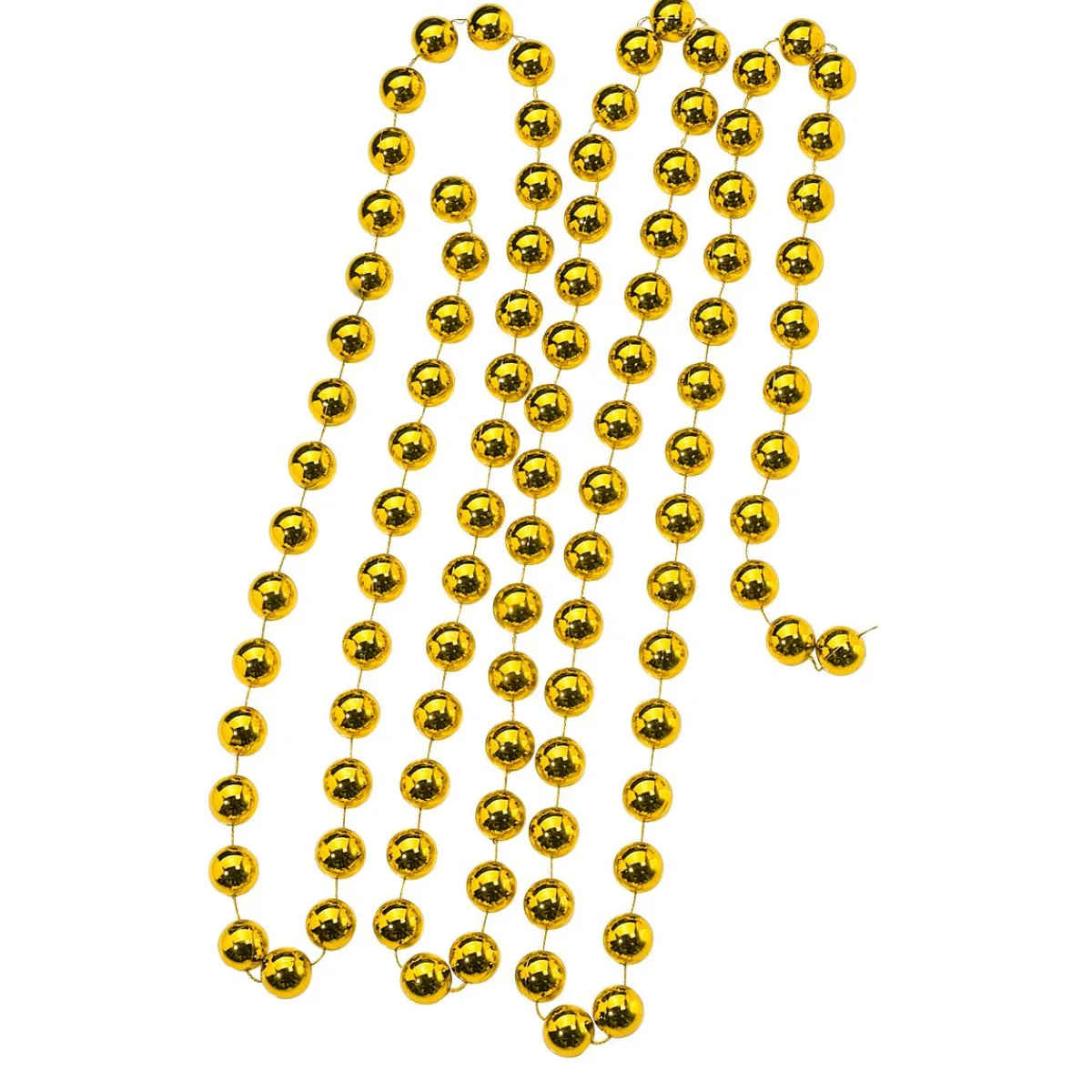 Sale DecoWoerner XXL Deko Perlenkette 270 Cm gold