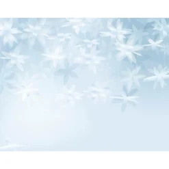 Best DecoWoerner XXL-Planenbanner "Eisblumen" Aus Schwer Entflammbarer LKW-Plane 250 X 330 Cm