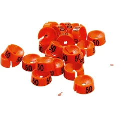 Discount DecoWoerner Zahlenreiter, Größe 50 orange