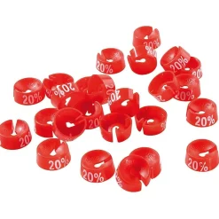 Clearance DecoWoerner Zahlenreiter, 20% rot