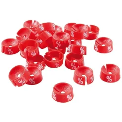 Sale DecoWoerner Zahlenreiter, % rot