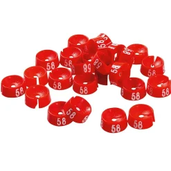 Clearance DecoWoerner Zahlenreiter, Größe 58 rot