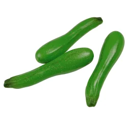 Outlet DecoWoerner Zucchini Lebensmittel-Attrappe grün