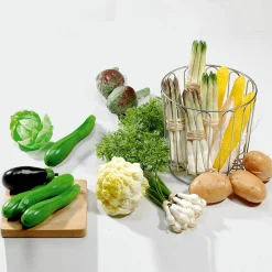Outlet DecoWoerner Zucchini Lebensmittel-Attrappe grün