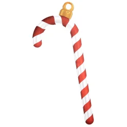 Best DecoWoerner Zuckerstange "Swirl" Rot / Weiß mehrfarbig