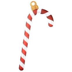 Best DecoWoerner Zuckerstange "Swirl" Rot / Weiß mehrfarbig