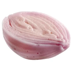 Hot DecoWoerner Zwiebel Hälfte Lebensmittel-Attrappe, 7 Cm Ø violett